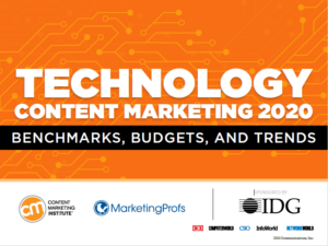 Technology Content Marketing 2020