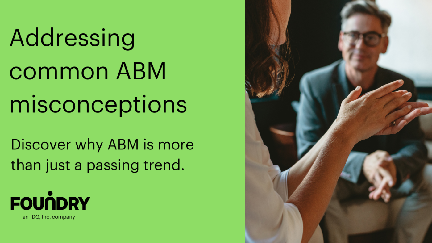 Addressing common ABM misconceptions