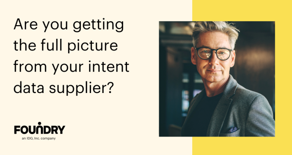 Are you getting the full picture from your intent data supplier?