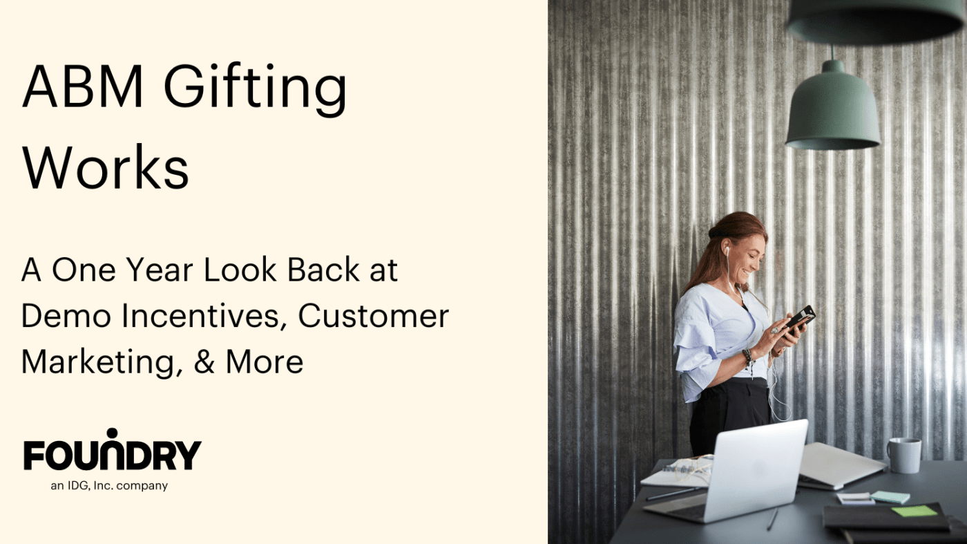 ABM Gifting Works: A One Year Look Back at Demo Incentives, Customer Marketing, & More