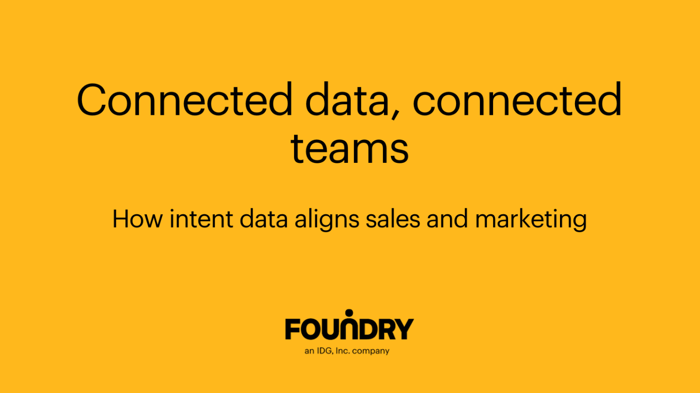 Connected data, connected teams